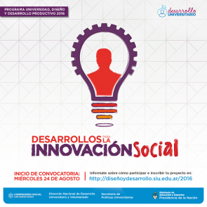 conv desarrollos innovacion social