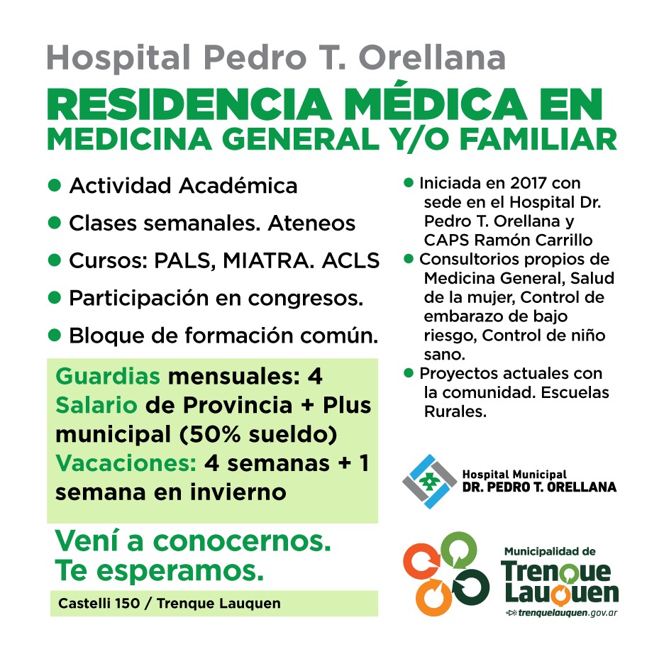 Info Residencia Medicina General T Lauquen