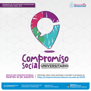 conv compromiso social universitario