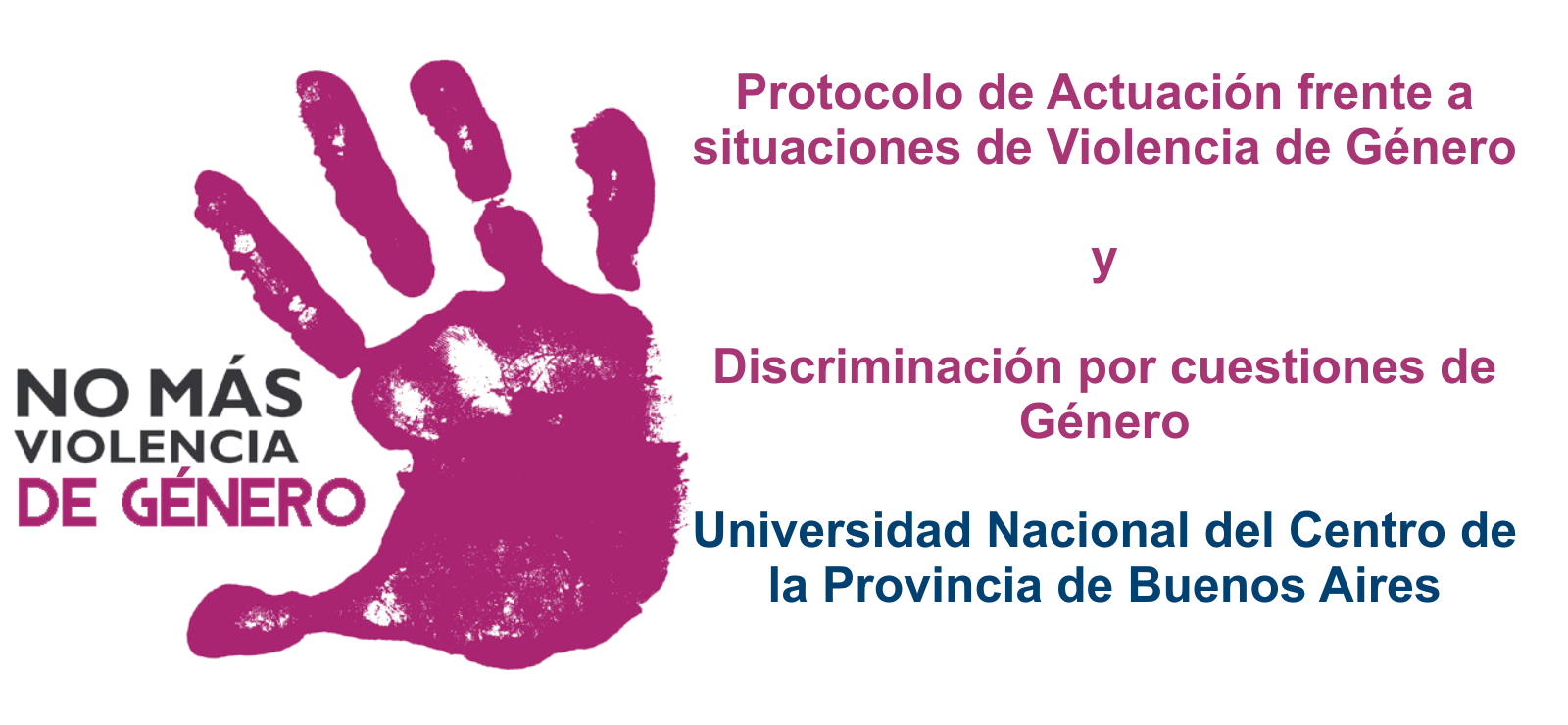 <strong>Protocolo Violencia de Género - UNICEN</strong>