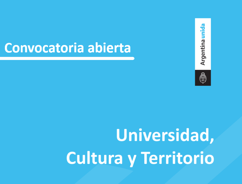 universidad cultura y territorio flyer